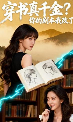 短剧《穿书真千金？你的剧本我改了》海报