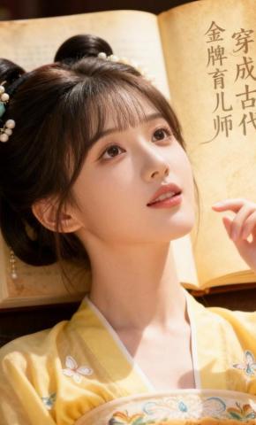 短剧《穿成古代金牌育儿师》海报