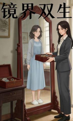 短剧《镜界双生》海报