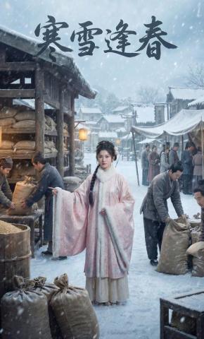短剧《寒雪逢春》海报