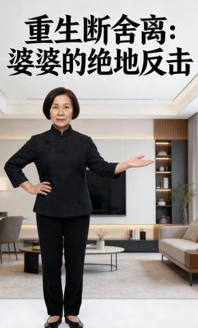 短剧《重生断舍离：婆婆的绝地反击》海报