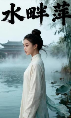 短剧《水畔萍》海报