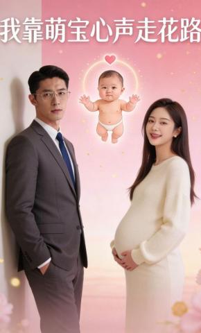 短剧《我靠萌宝心声走花路》海报