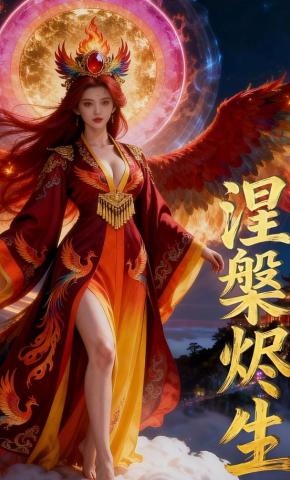 短剧《涅槃烬生》海报