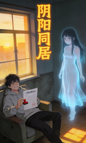 短剧《阴阳同居》海报