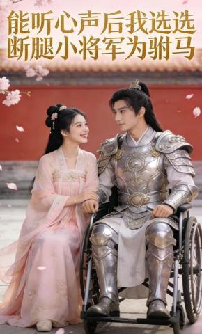 短剧《能听心声后我选断腿小将军为驸马》海报