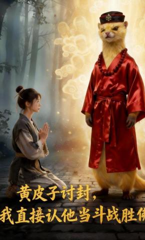 短剧《黄皮子讨封，我直接认他当斗战胜佛》海报