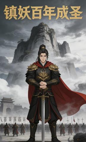 短剧《镇妖百年成圣》海报