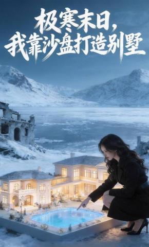 短剧《极寒末日，我靠沙盘打造别墅》海报