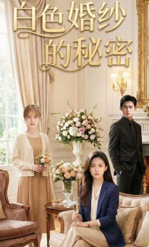 短剧《白色婚纱的秘密》海报