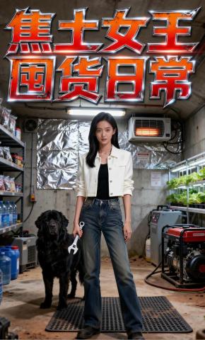 短剧《焦土女王囤货日常》海报