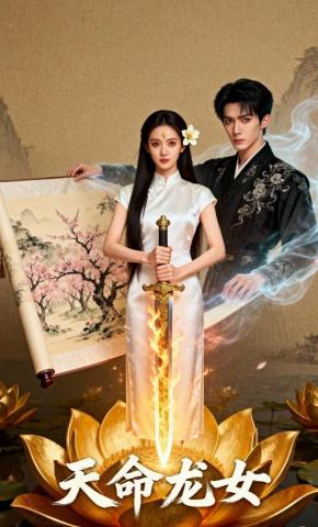 短剧《天命龙女》海报