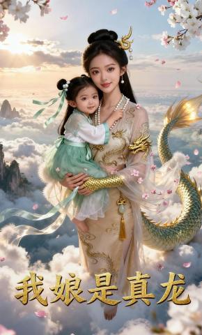 短剧《我娘是真龙》海报