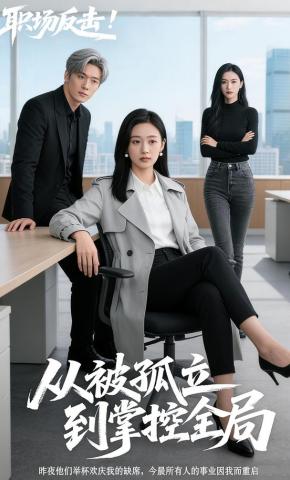 短剧《职场反击：从被孤立到掌控全局》海报