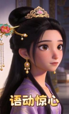 短剧《语动君心》海报