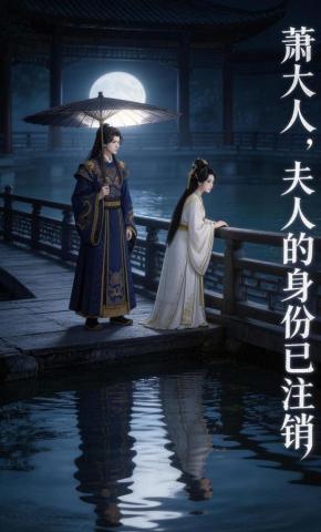 短剧《萧大人，夫人的身份已注销》海报