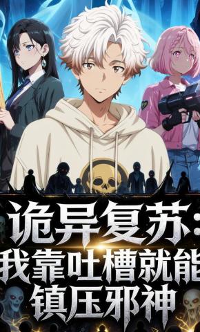 短剧《诡异复苏：我靠吐槽就能镇压邪神》海报