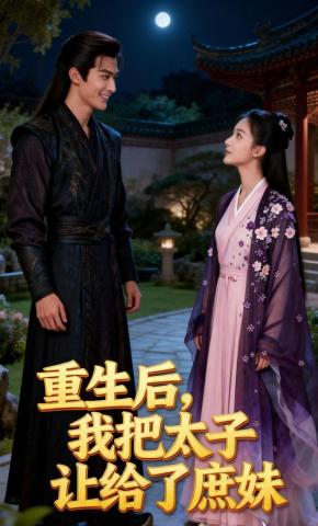 短剧《重生后，我把太子让给了庶妹》海报