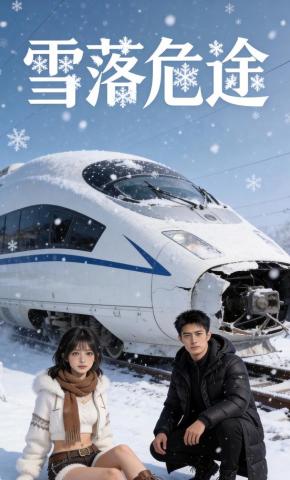 短剧《雪落危途》海报