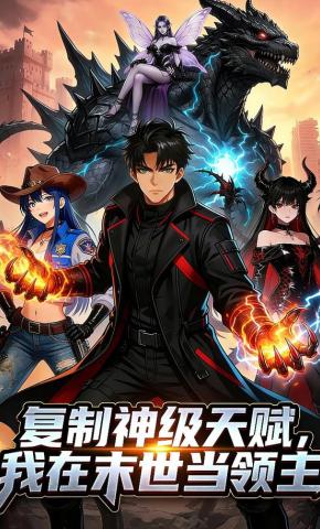 短剧《复制神级天赋，我在末世当领主》海报