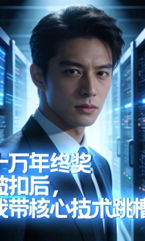 短剧《十万年终奖被扣后，我带核心技术跳槽》海报