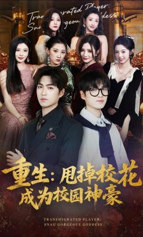 短剧《重生：甩掉校花成为校园神豪》海报