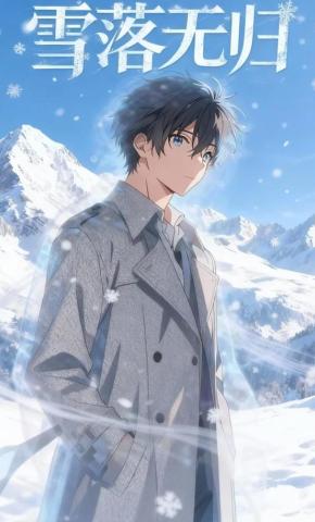 短剧《雪落无归》海报