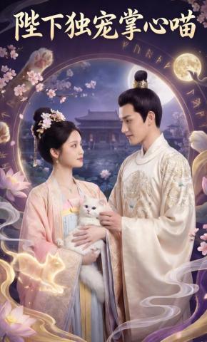 短剧《陛下独宠掌心喵》海报