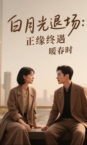 短剧《白月光退场：正缘终遇暖春时》海报