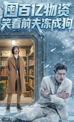 短剧《囤百亿物资笑看前夫冻成狗》海报