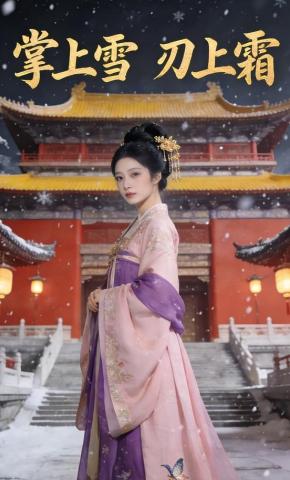 短剧《掌上雪，刃上霜》海报