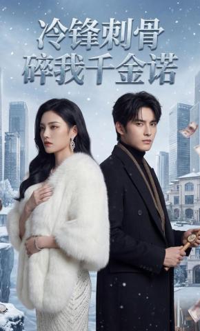 短剧《冷锋刺骨，碎我千金诺》海报