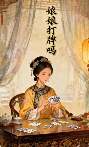 短剧《娘娘打牌吗》海报