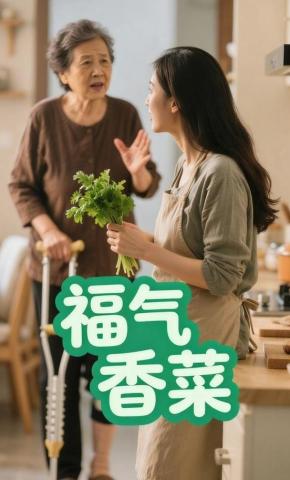 短剧《福气香菜》海报