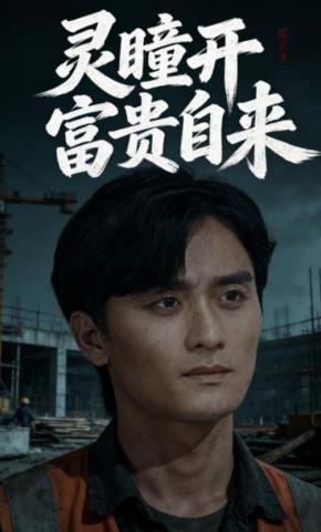 短剧灵瞳开富贵自来海报