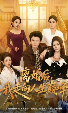 短剧《离婚后，我走向人生巅峰》海报