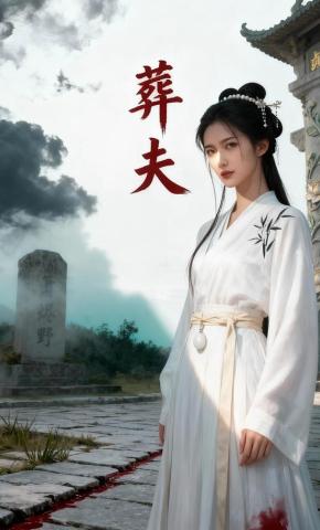 短剧《葬夫》海报