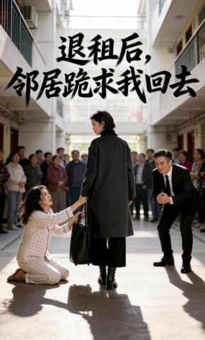 短剧《退租后，邻居跪求我回去》海报