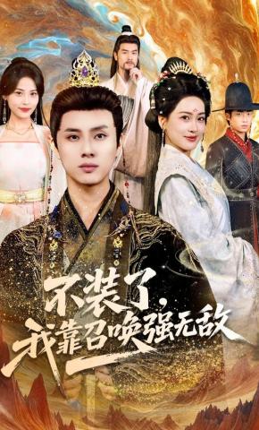 短剧《不装了，我靠召唤强无敌》海报