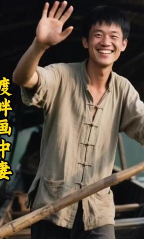 短剧《渡畔画中妻》海报