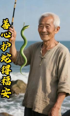 短剧《善心护蛇得福安》海报