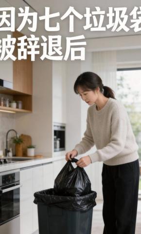 短剧《因为七个垃圾袋被辞退后》海报