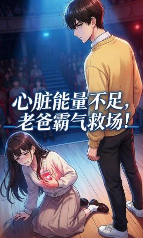 短剧《心脏能量不足，老爸霸气救场！》海报
