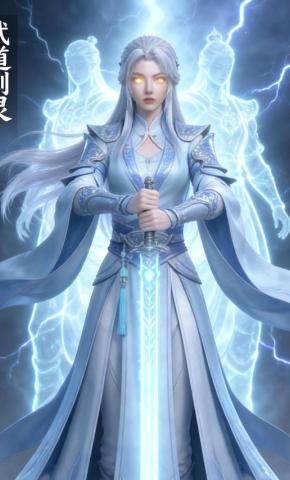 短剧《武道剑灵》海报