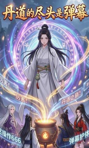 短剧《丹道尽头是弹幕》海报