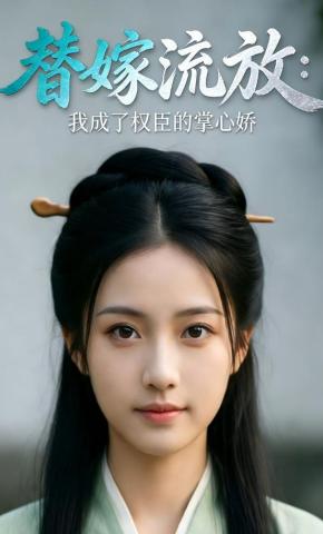 短剧《替嫁流放：我成了权臣的掌心娇》海报