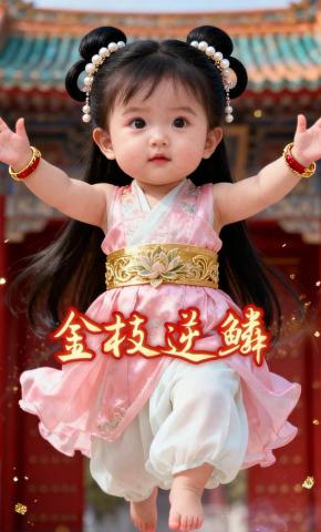 短剧《金枝逆鳞》海报