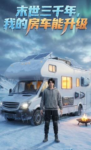 短剧《末世三千年，我的房车能升级》海报