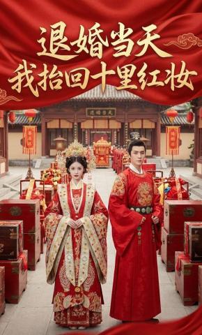 短剧《退婚当天我抬回十里红妆》海报