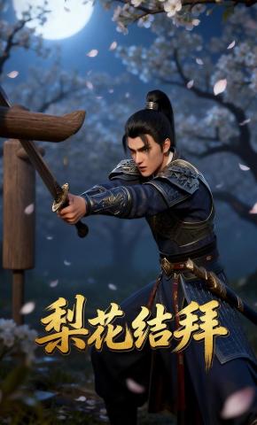 短剧《梨花结拜》海报